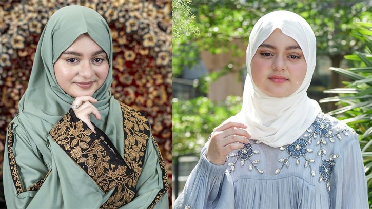 ১৬ বছর বয়সে বিয়ে করে প্রশংসায় ভাসছেন সিমরিন লুবাবা